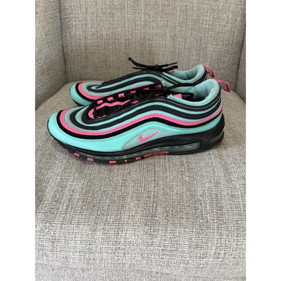 Nike Other - 2019 Nike Air Max 97 Hyper Turquoise South Beach Size 11  CU4877-300